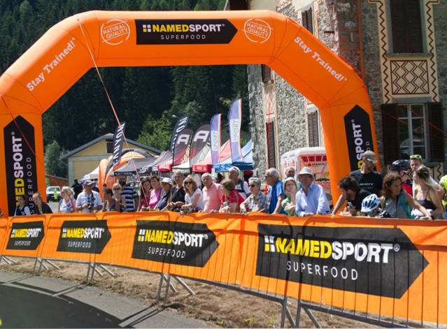 Named ist Sponsor des Alta Valtellina Bike Marathons